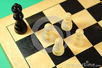Chess team Stock Photo