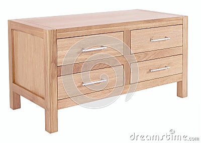 Chest of Drawers Stock Photo
