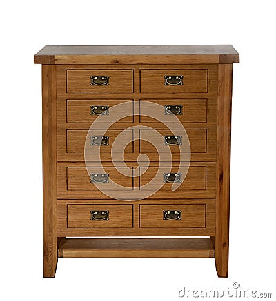 Chest of Drawers Stock Photo