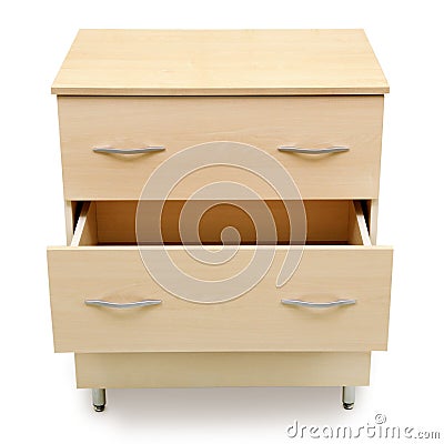 Chest of drawers Stock Photo