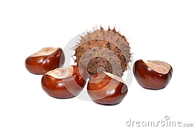 Chestnuts Stock Photo