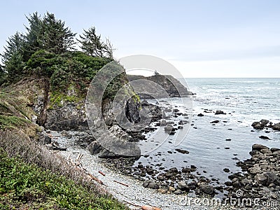 Chetco Point Stock Photo