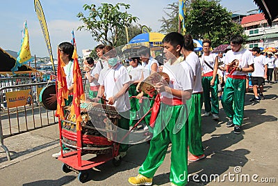 Recreation, event, festival, crowd, vehicle, parade Editorial Stock Photo