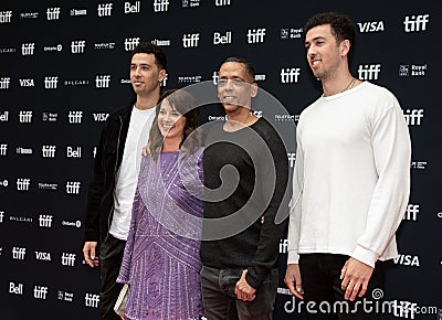 Chevalier cast and crew movie premiere at TIFF 2022 Editorial Stock Photo