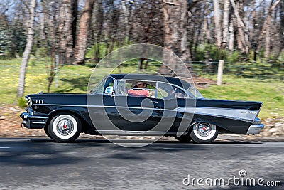 1957 Chevrolet Bel Air Coupe Editorial Stock Photo