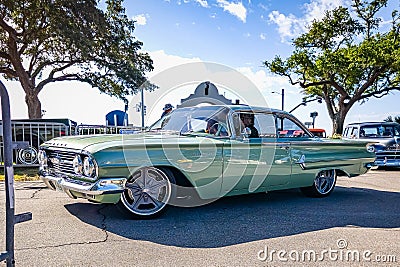 1960 Chevrolet Bel Air 2 Door Hardtop Editorial Stock Photo