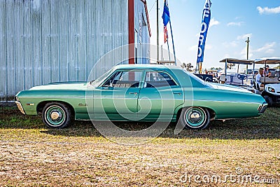 1968 Chevrolet Bel Air 307 Editorial Stock Photo