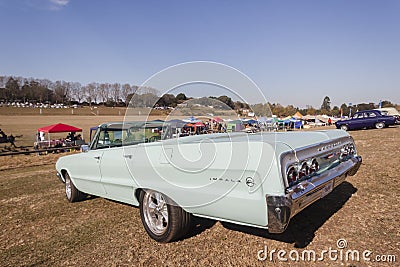 Chevrolet Classic Convertible Vintage Car Editorial Stock Photo