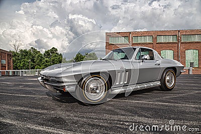 1966 Chevrolet Corvette Stingray Editorial Stock Photo