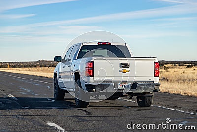 Chevrolet Silverado LT Editorial Stock Photo