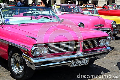 Chevrolets of Cuba Editorial Stock Photo