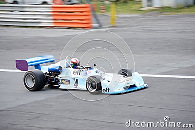 Chevron B40 Formula 2 at the Monza Circuit Editorial Stock Photo