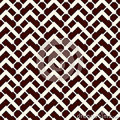 Chevron diagonal stripes abstract background. Seamless surface pattern with geometric ornament. Zigzag horizontal lines Vector Illustration