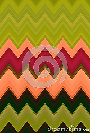 Chevron duotone halftone zigzag pattern abstract art background trends Stock Photo