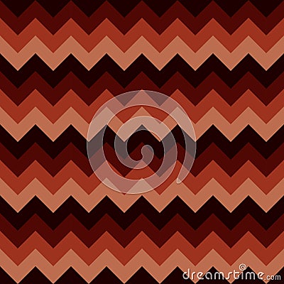Chevron pattern seamless vector arrows geometric design colorful pink brown red black coral Vector Illustration