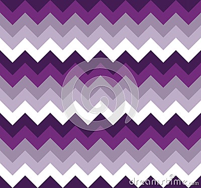 Chevron pattern seamless vector arrows geometric design colorful purple lilac white magenta grey Vector Illustration