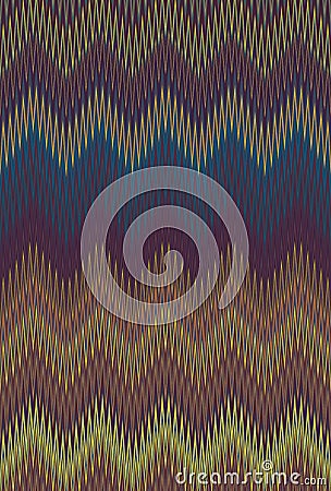 Chevron zigzag pattern multicolored background. vivid Stock Photo