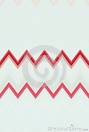 Chevron zigzag pink pattern abstract art background, coral, fuchsia, rose, salmon, roseate, color trends Stock Photo