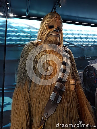 Chewbacca from Star Wars Editorial Stock Photo