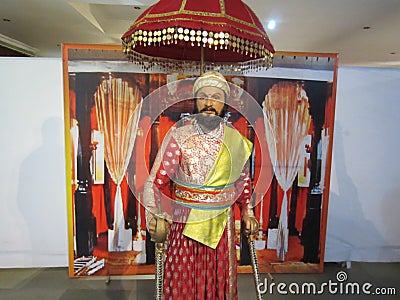 Chhatrapati Shivaji Maharaj - Maratha Warrior Editorial Stock Photo