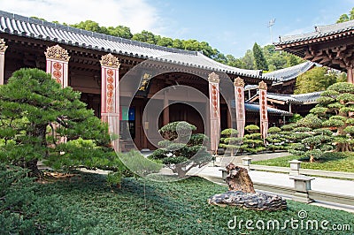 Chi Lin Nunnery, Hong Kong Stock Photo