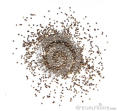 Chia seeds Stock Photo