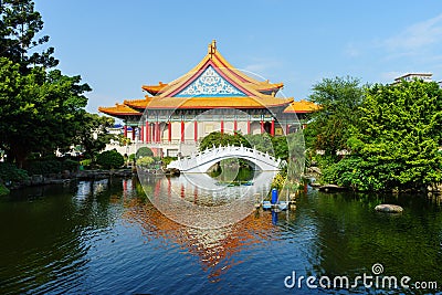 Chiang Kaishek Memorial Hall in taipei,taiwan Stock Photo