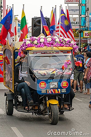 Chiang Mai Flower Festival Editorial Stock Photo