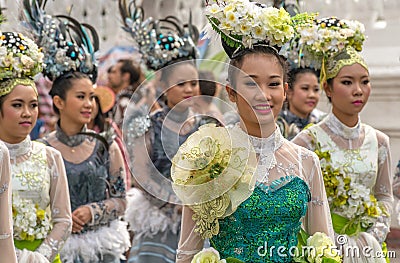 Chiang Mai Flower Festival Editorial Stock Photo