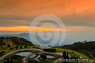 Chiang Mai Province, Doi inthanon National Park. Stock Photo