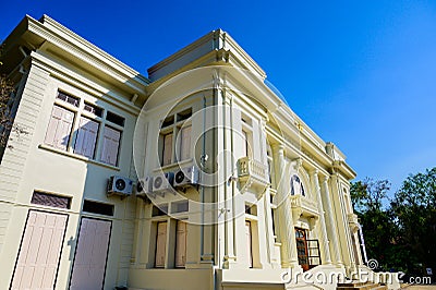 CHIANG MAI, THAILAND - February 14, 2021 : Historic Building of Lanna Folklife Museum Editorial Stock Photo