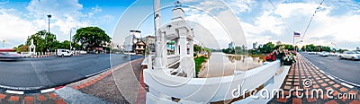 CHIANG MAI, THAILAND - May 6, 2020 : Nawarat Bridge in Chiang Mai Province Editorial Stock Photo