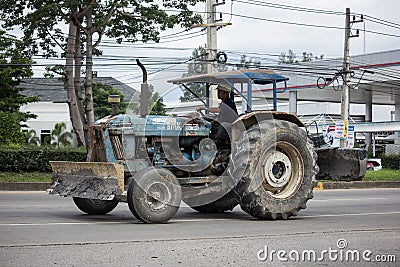 Private Ford Tractor Editorial Stock Photo