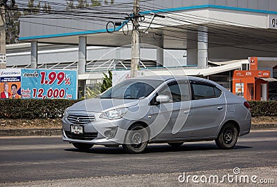 Private car Mitsubishi Attract Editorial Stock Photo