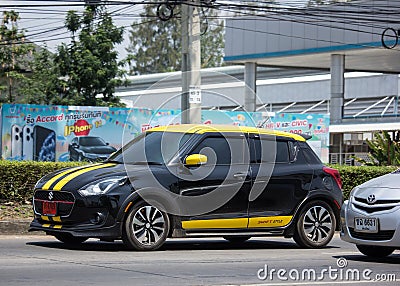 Private Eco city Car New Suzuki Swift Editorial Stock Photo