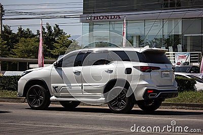 Private Toyota Fortuner Suv Car Editorial Stock Photo