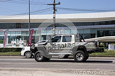 Private Toyota Hilux Tiger Pickup Truck. Editorial Stock Photo