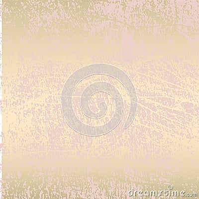 Chic blush pink gold trendy marble grunge texture Vector Illustration