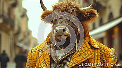 Chic buffalo Stock Photo
