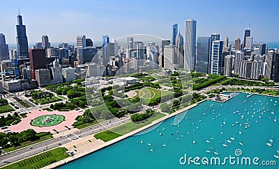 Chicago Editorial Stock Photo