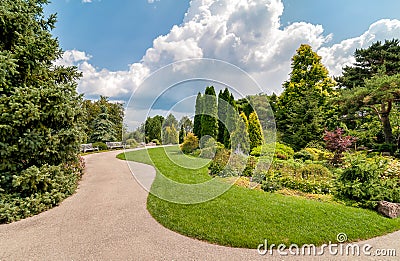 Chicago Botanic Garden, Illinois, USA Stock Photo