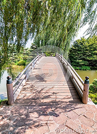 Chicago Botanic Garden, USA Stock Photo