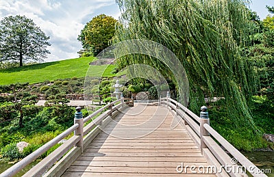 Chicago Botanic Garden, USA Stock Photo