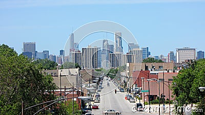 Chicago City Architecture Stock Photo