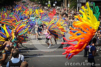 Chicago Gay Pride parade Editorial Stock Photo