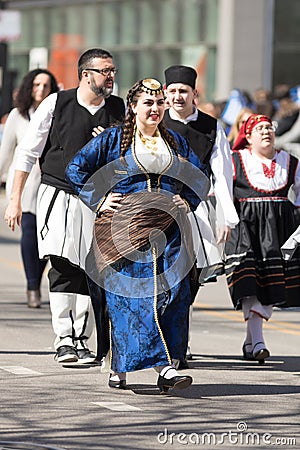 Greek Independence Day Parade 2018 Editorial Stock Photo