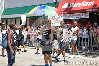 LGBTQ Pride Parade 2018 Editorial Stock Photo