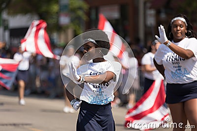 The Puerto Rican People`s Parade Editorial Stock Photo