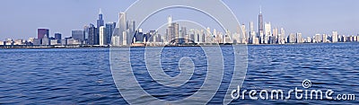 Chicago panorama Stock Photo