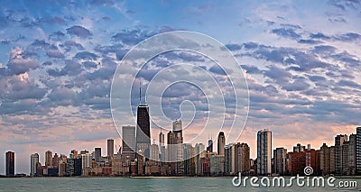 Chicago Skyline Stock Photo